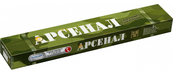 Электроды сварочные Арсенал МР-3, ф 3 мм (уп-2,5 кг) купить с доставкой в Балашихе